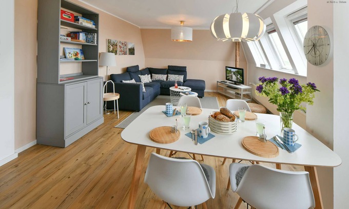Juist Apartamento | Family-friendly vacation apartment with a fantastic panorama!