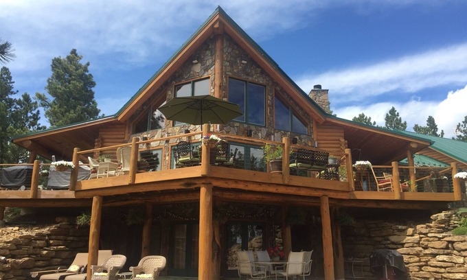 Nemo Cabina | Familiarmente, muy privado, la trucha Pond, Bañera de hidromasaje, 40 acres en el Bosque Nacional