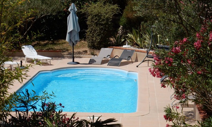 Le Val Villa | pisc tranquila Villa con encanto calentado entre el mar y Verdon ideal 2 familias
