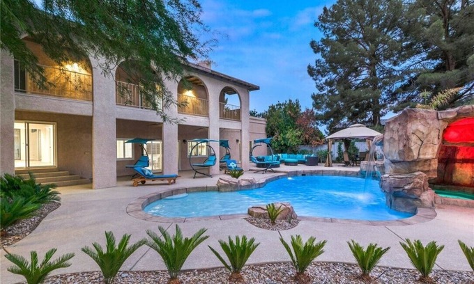 Las Vegas Casa | Family Fun Oasis with Pool, BBQ & Game Room