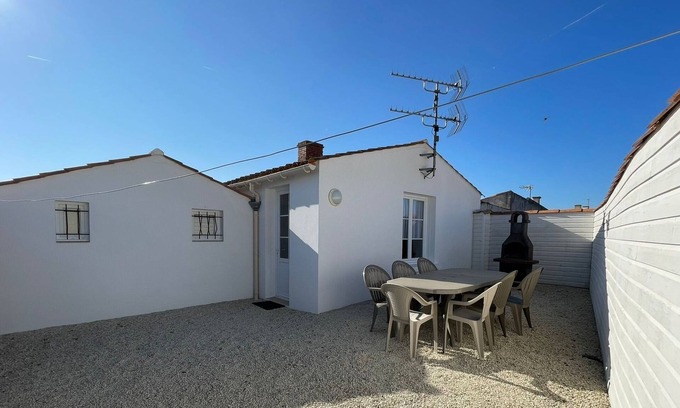Bourgenay Cabaña | Casa familiar en Talmont-Saint-Hilaire con patio privado