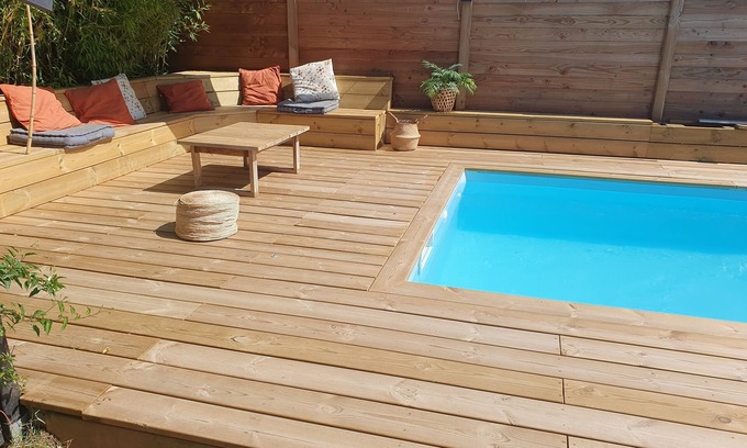 La Rochelle Casa | Family house, 4 bedrooms, heated swimming pool, near the old port of La Rochelle