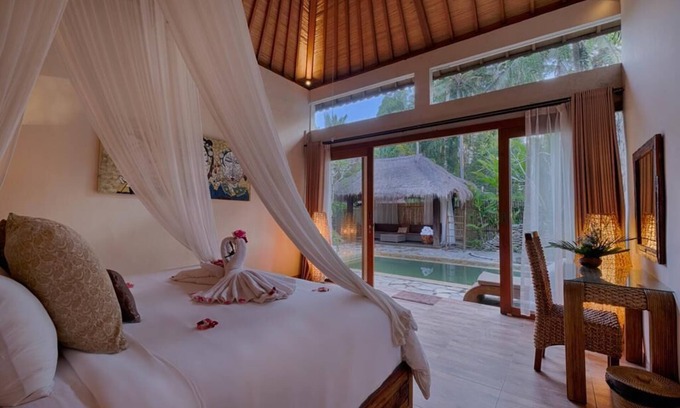 Mas Villa | Villa familiar de lujo de 4 dormitorios situada a solo 2 km del bosque de monos de Ubud