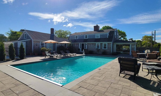 Bass River Casa | Family Oasis w/ Heated Pool, 4-bedrm house in South Yarmouth, Steps from beach