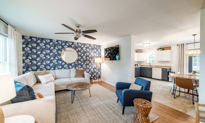 Lynchburg Casa | Family + Pet Friendly Home that Gives Back!
