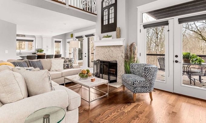 Pegram Casa | Family Retreat ~ Near Nashville w/ Fire Pit, Pool Table, Poker Table, Soaking Tub, & Daybed Swing
