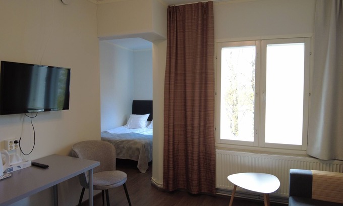 Posio Apartamento | Family Room with Lake View - Lapin Satu Hotel