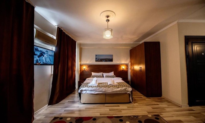 Emin Sinan Apartamento | Habitación familiar con vistas al mar