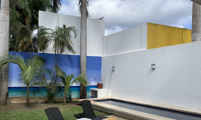 San Miguel Casa | Family-sized private home walking distance to airport! 2 min (car) to the ocean.