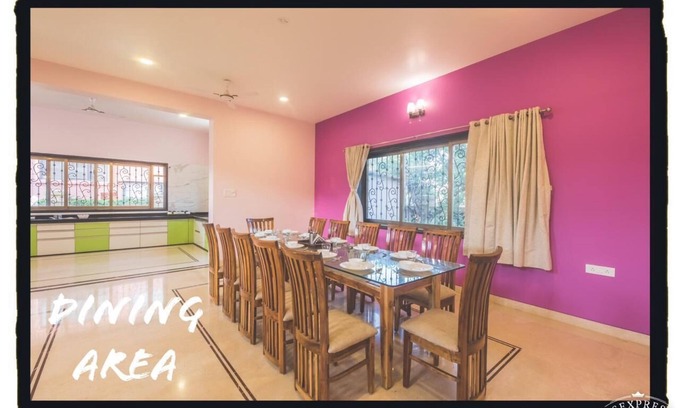Kune Village Casa | Mareas familiares - 5bhk con piscina privada