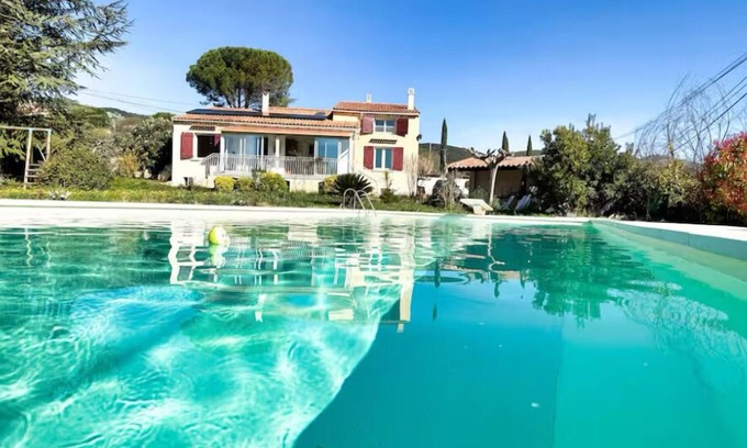 Saint-Zacharie Casa | Family VillaB with pool