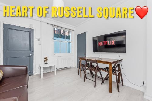 St. Pancras Apartamento | Fantastic 4 bedroom apartment in Russell Square