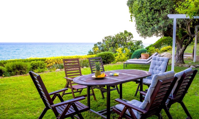 Sant Pol De Mar Villa | Exclusive beach front villa private garden and shared pool in Sant Pol de Mar