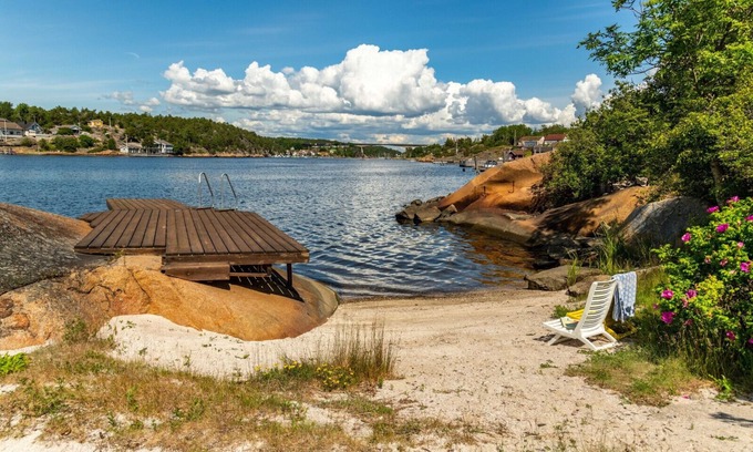 Fredrikstad Cabina | Fantastic sea cabin with private beach
