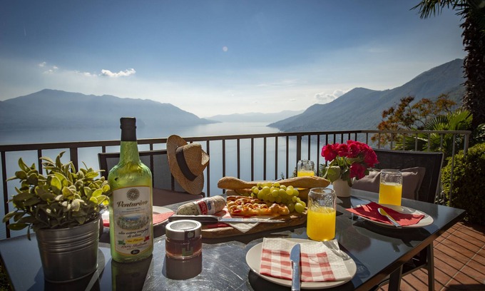 Cannero Riviera Casa | Fantastic Ticino house near Cannero with fascinating lake view newly renovated