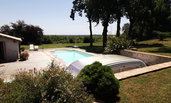 Meilhan-sur-Garonne Cabaña | Granja restaurada MARCO TRADICIONAL Y VISTA EXCEPCIONAL