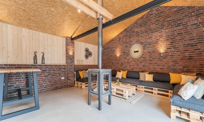 Megchelen Casa | Casa en el Achterhoek con bañera de hidromasaje y voleibol de playa