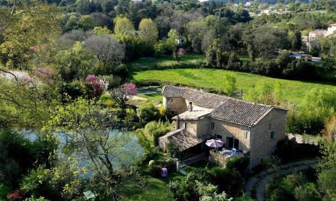 Anduze Casa | MAS EN EL CAMPO DE CALMAS DEL CAMPO DE LAS CÉVENNAS ANDUZE CLASSE 3 ESTRELLAS FRANCIA