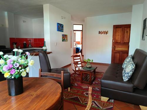 Villa de Leyva Apartamento | Faros de la Villa, con cocina, WiFi y parqueadero a 4 cuadras de la plaza