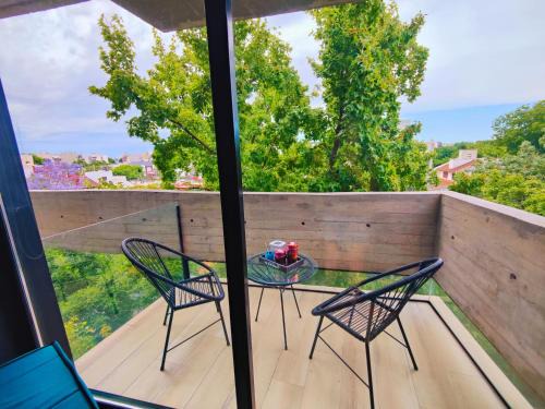Caballito Apartamento | Fascinante apart moderno con balcón, pura luz y serenidad