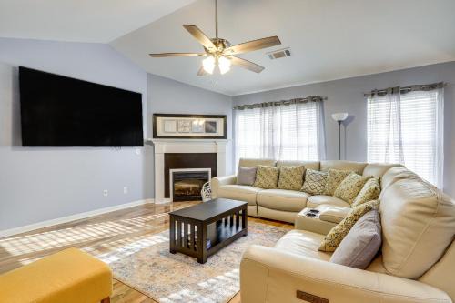 Fayetteville Casa | Fayetteville Vacation Rental about 24 Mi to Atlanta!