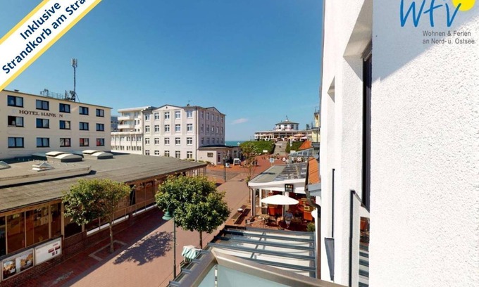 Wangerooge Apartamento | Feel-good vacation with your own beach chair on the beach