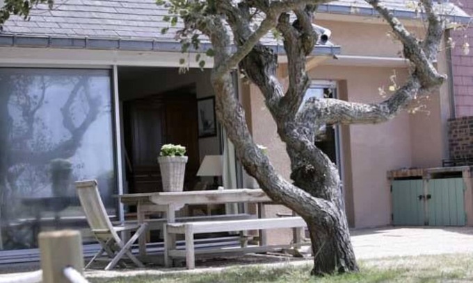 Saint-Martin de Brehal Villa | La línea de costa, la villa de vacaciones con vistas a las Islas Chausey, a 10 km de Granville