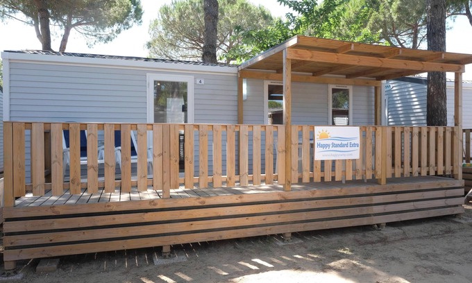 Manaccora Casa | Ferienanlage Manacore Mobilehome Happy Standard Relax Hillside für 6 Personen