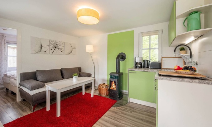 Luetow Apartamento | Ferienbungalow für max 4 Personen, Haustielfreundlich, Wlan, Kamin