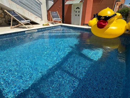 Bilice Villa | Ferienhaus Bilice - Pool beheizt - Fitness - Relax