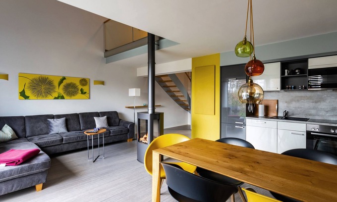 Burg Apartamento | Ferienhaus Classic, 2 Schlafr., Wohnr./küchenz., Du/wc - Kauperhof