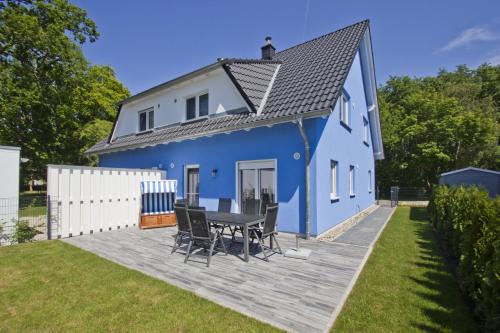 Juliusruh Casa | Ferienhaus Luna Haus - Terrasse, Garten, Sauna
