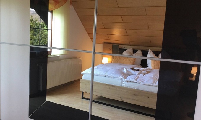 Moorgrund Apartamento | Ferienhaus mit Großem Garten
