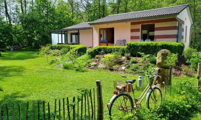 Reinhardsbrunn Casa | Ferienhaus Rehblick - direkt in der Natur, mit Lesezimmer und zwei Terrassen