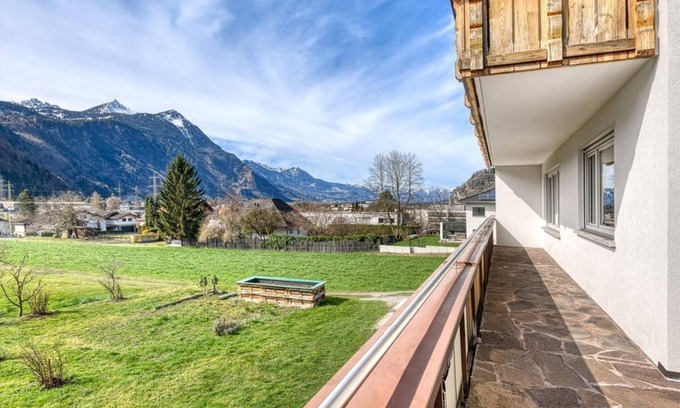 Nueziders Apartamento | Ferienhaus Walter by A-appartments - Ferienhaus, Dusche und Badewanne, Terrasse