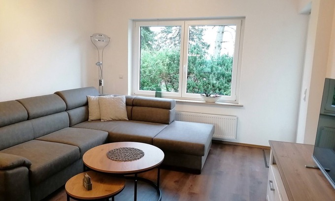 Karlburg Apartamento | Ferienwohnung mit Terrasse