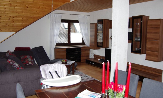 Eriskirch Apartamento | Apartamento 2, 90 m², 1 sala de estar, 2 dormitorios, máx. 3 personas