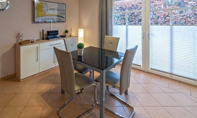 Norddeich Apartamento | Ferienwohnung Ambiente