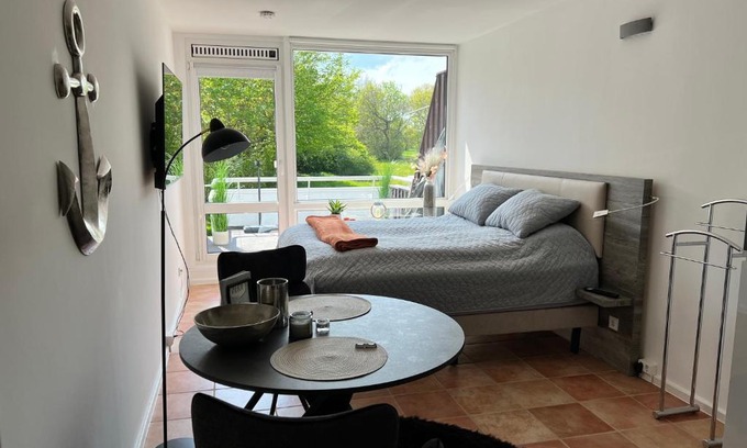 Schilksee Apartamento | Ferienwohnung Ankerplatz 43 im Olympiazentrum Schilksee