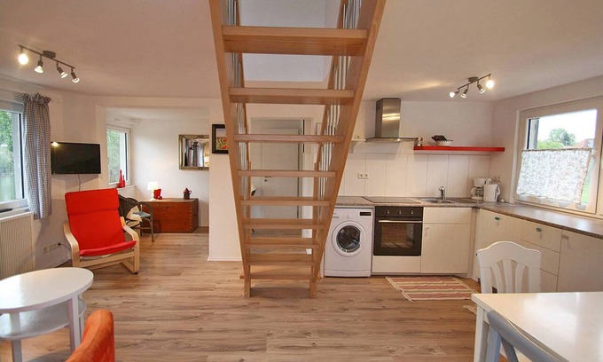 Knielingen Apartamento | Ferienwohnung/app. für 6 Gäste mit 55m² in Karlsruhe