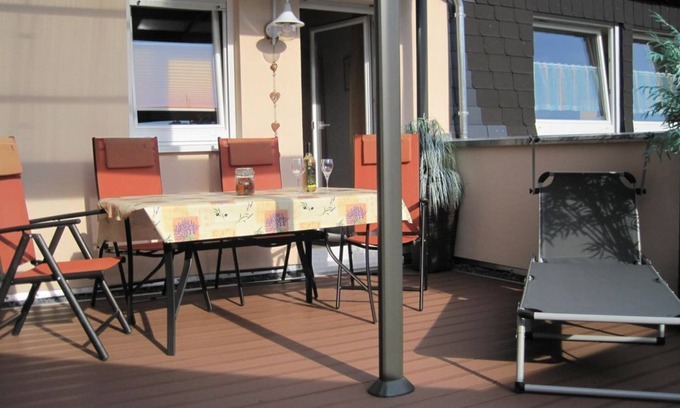 Alken Apartamento | Ferienwohnung " Dachterrasse" - B&U Fewo Scherhag