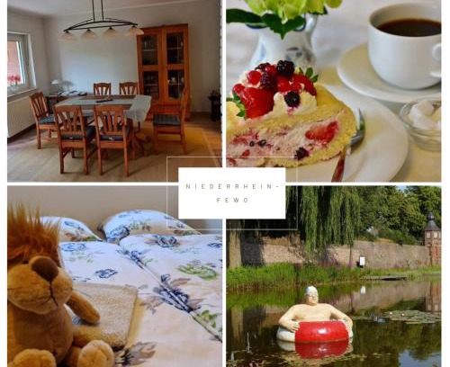 Rees Apartamento | Ferienwohnung "Erika" Rees am Niederrhein