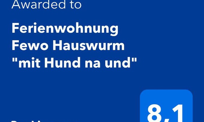 Hadamar Apartamento | Ferienwohnung Fewo Hauswurm "mit Hund na und"