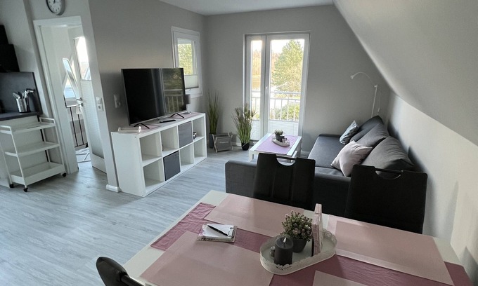 Sehestedt Apartamento | Ferienwohnung Haus Ankerplatz am Nord - Ostsee - Kanal