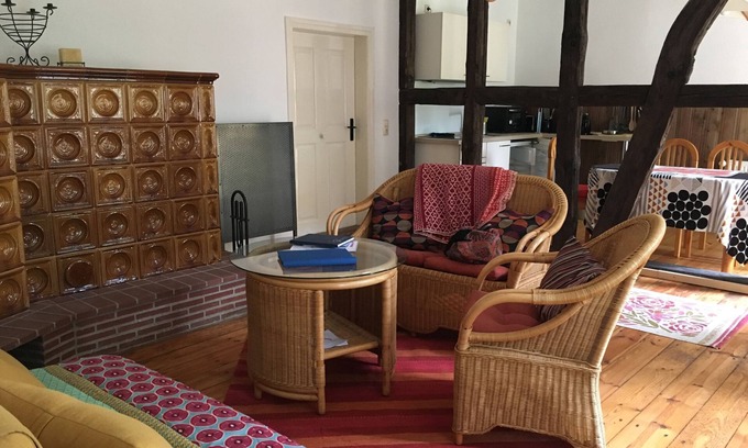 Nausdorf Apartamento | Ferienwohnung mit 53 qm, 1 Schlafzimmer, 1 Wohn-/essbereich, Max. für 2 Personen