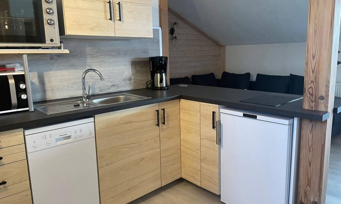 Herzogau Apartamento | Ferienwohnung mit Balkon