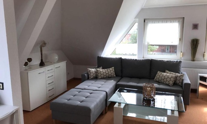 Ihlienworth Apartamento | Ferienwohnung mit Whirlpool