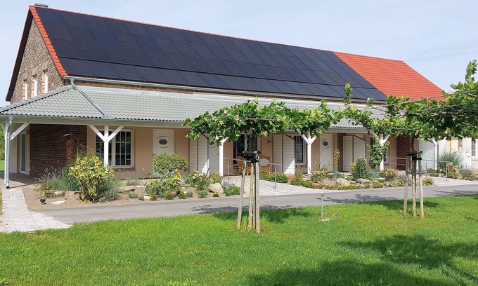 Zahna-Elster Apartamento | Ferienwohnung "noah" Barrierefrei auf dem Bauernhof mit Terrasse