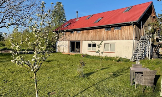 Brodersby Apartamento | Ferienwohnung "scheunenloft" in Brodersby-burg