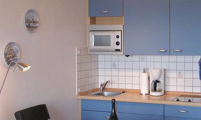 Schilksee Apartamento | Ferienwohnung Schlosser - Appartement 611, Dusche, WC, Wohn-/schlafraum